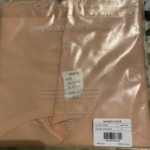 Honeylove silhouette brief 2x in rose tan